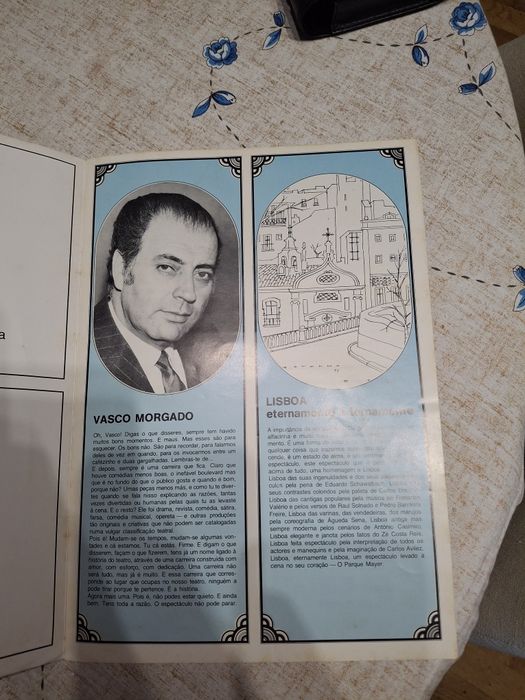 Teatro revista programa variedades Parque Mayer