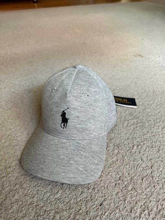 Czapka Polo Ralph Lauren 5 Panel Modern Sport Cap – Grey Heather – NOWA z metkami