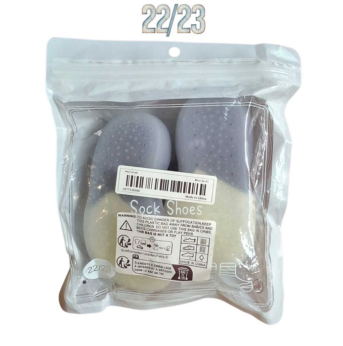 Meias-Pantufas Azuis 22/23 NOVAS