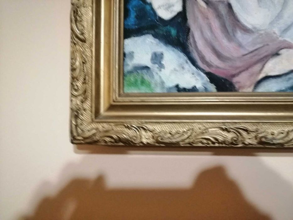 Obraz olejny Jezus nauczjacy z lodzi