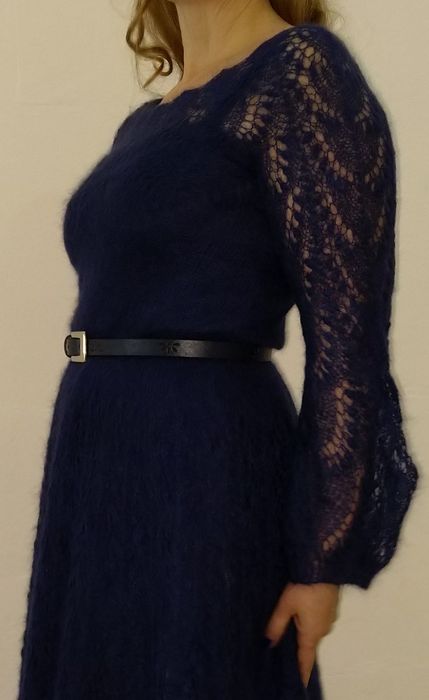 Мохерова сукня , ручна робота