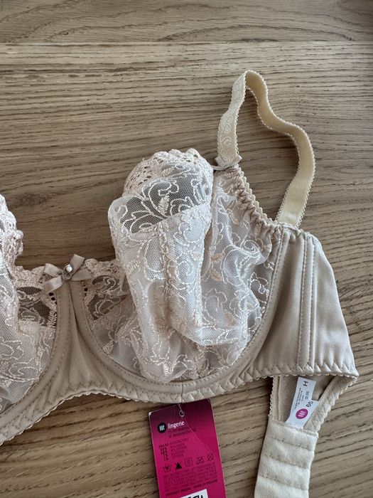 Biustonosz nowy 65H beżowy polskiej firmy One