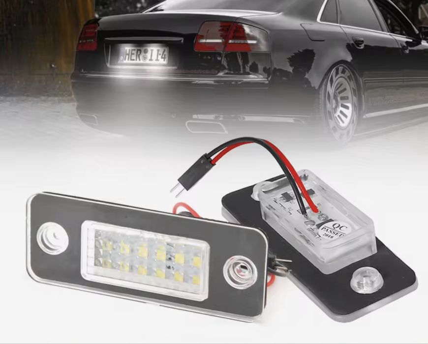 Led освітлення Подсветка номера Audi A8 D3 освітлення мот