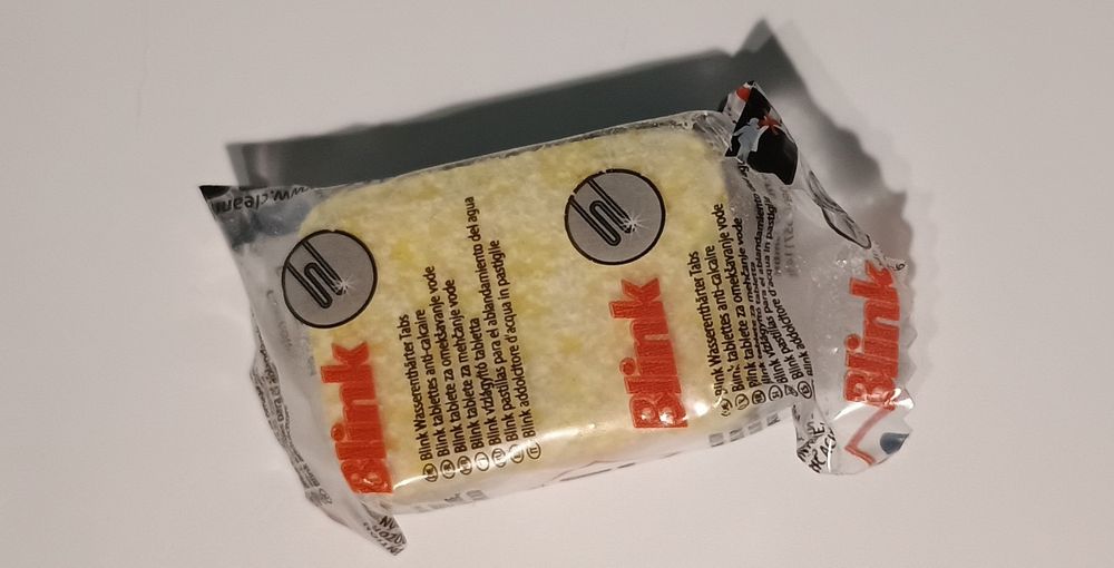 Tabletki do pralki zmiękczające wodę Blink