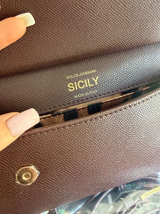 Сумка жіноча Sicily 18см. коричнева, преміум якість, нова, з ремінцем