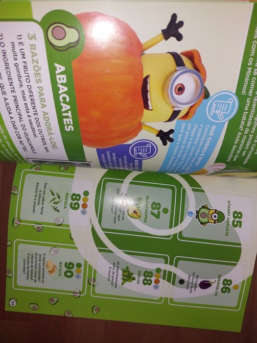 Caderneta Vazia Nova " Frumania " Minimos / Minions