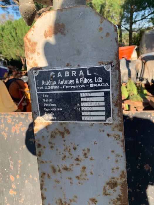 Balança de 2 tn Mafra