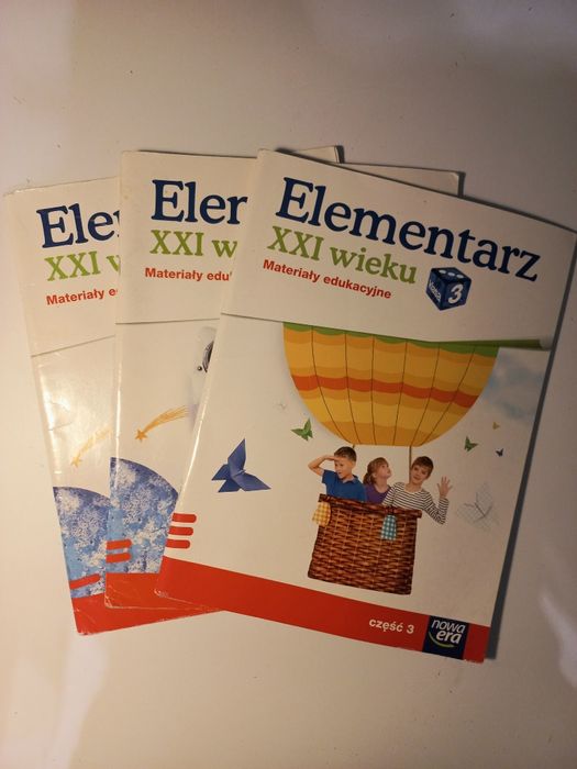Elementarz XXI wieku klasa 3, trzy części Nowa Era