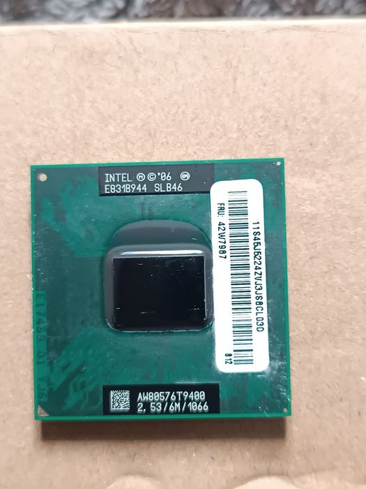 Процессор б/у  для ноутбука Intel Core 2 Duo T9400 SLB46 або SLGE5 2.5