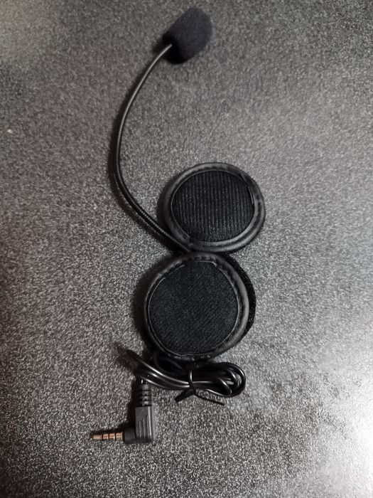 Auriculares com microfone para capacete mota Novos