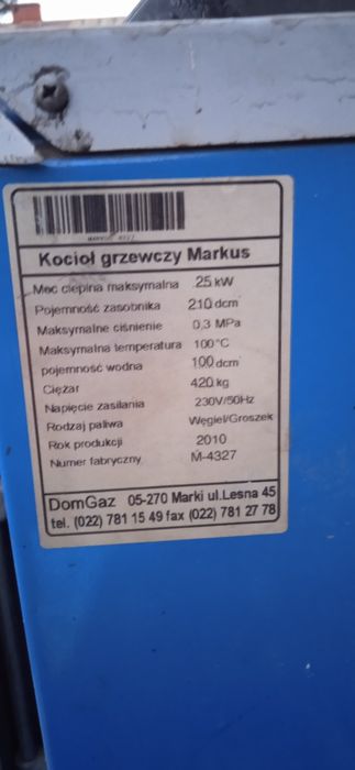 Części do pieca marcus