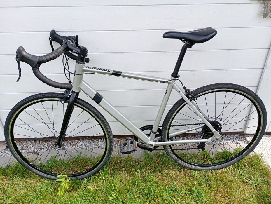 Rower szosowy/ gravel,Triban 100, Decathlon