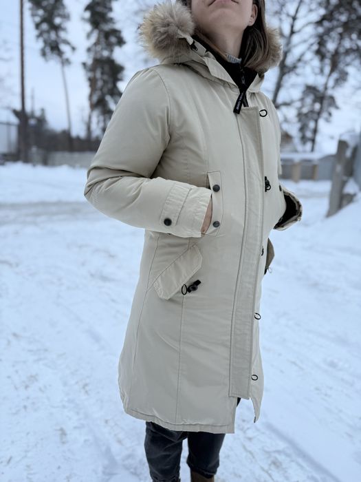 Пуховик зимовик canada goose kensington parka