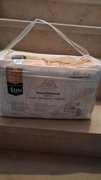 Fralda incontinência