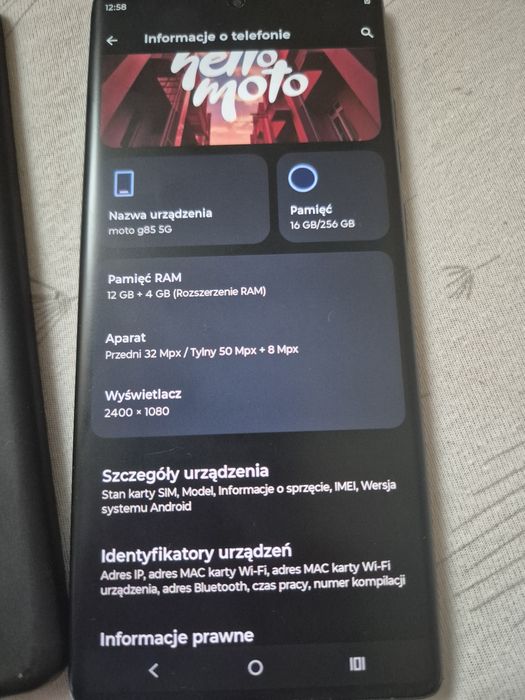 Motorola moto g85 5g