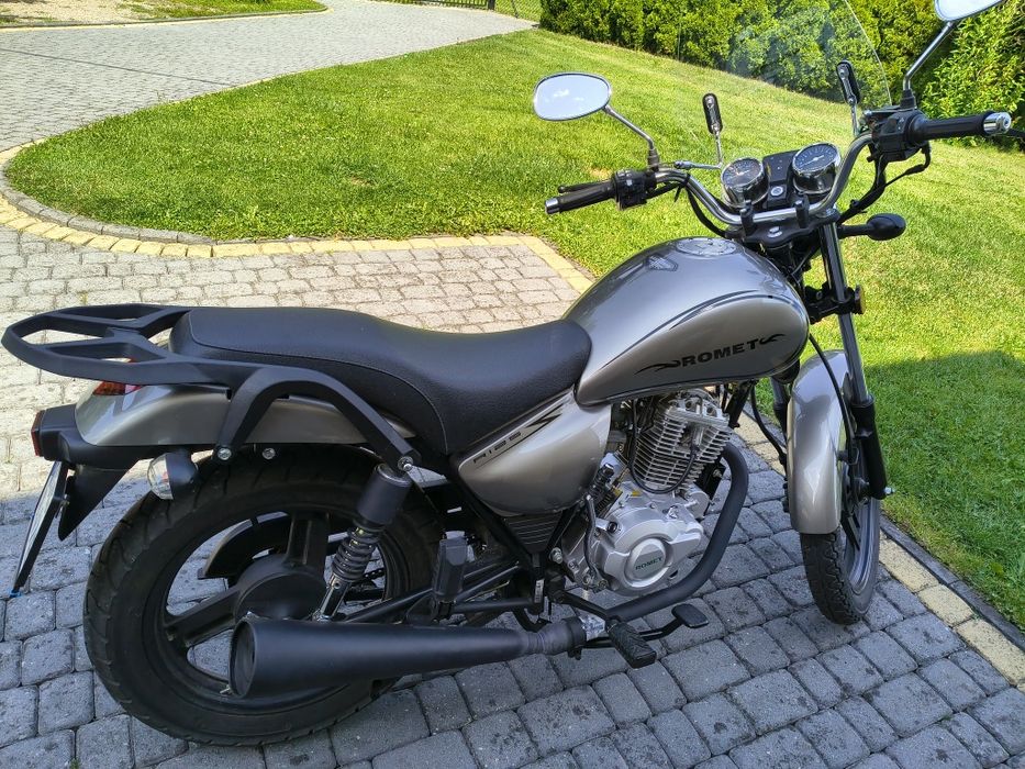 Motocykl Romet soft chopper 125
