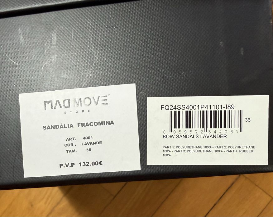 Sandalias Fracomina -36