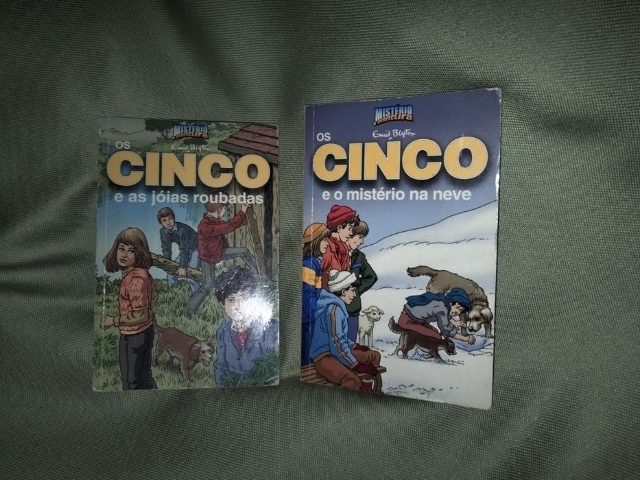 Livros 'Os Cinco'