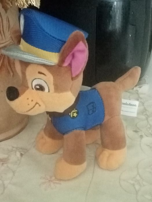 Boneco peluche Cão Polícia, Patrulha Pata