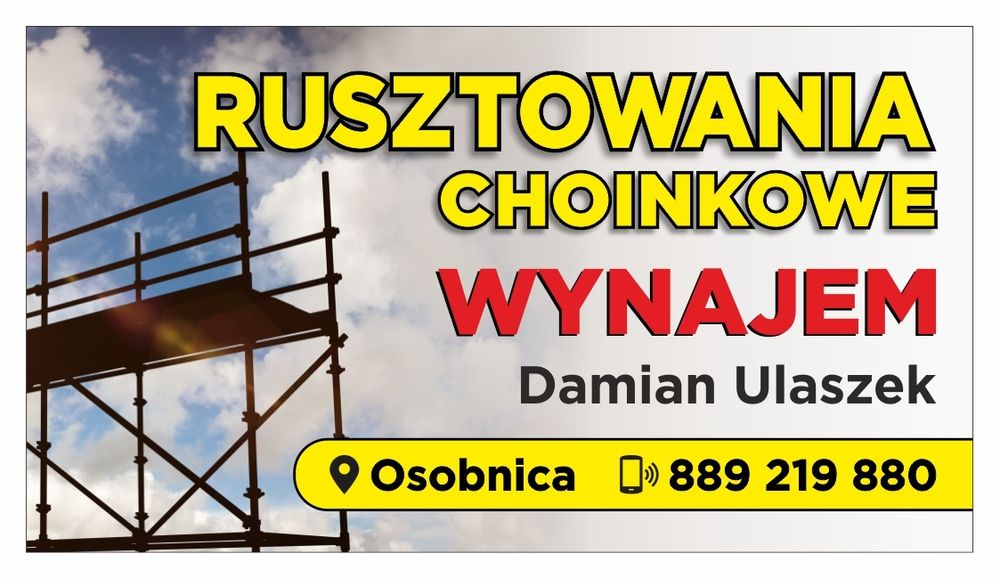 Rusztowania Choinkowe - Wynajem