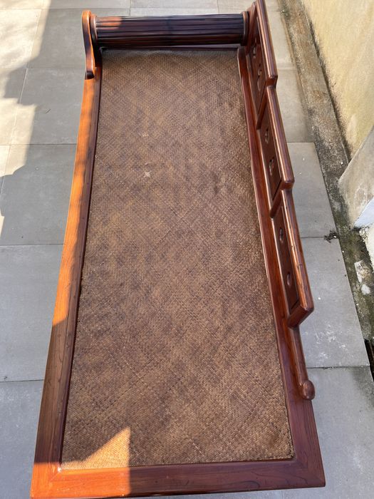 LUOHAN - Cama de dia chinês tradicional Luohan Bed