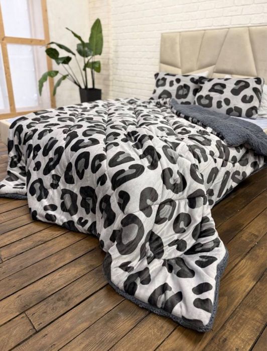 Ковдра велюрова. Велюрове покривало на ліжко на подарунок.