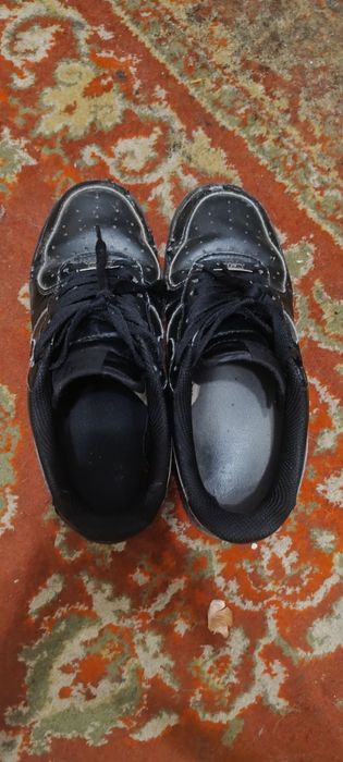 Форсы черные air force 1 black