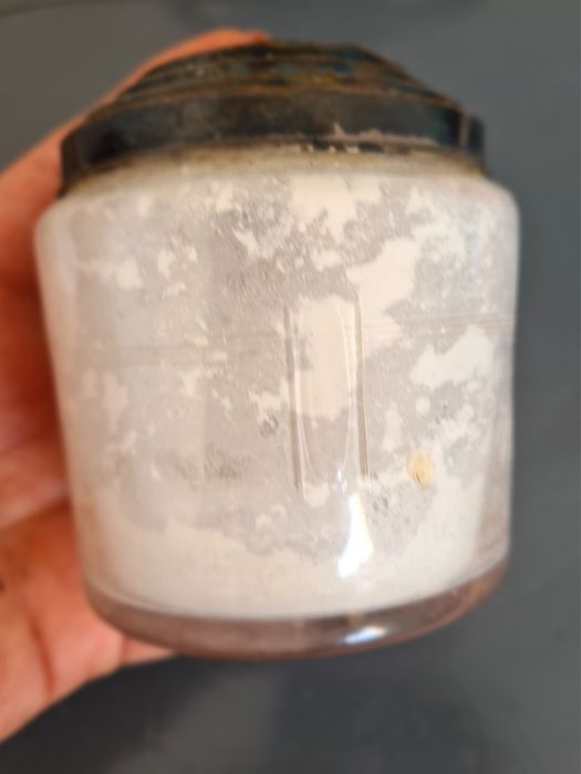 Raridade Anos 30: Caixa de Pó de Arroz Arte Déco Completa (Com Borla Original)