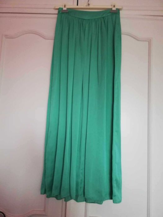 Saia maxi em cetim Pull&Bear - Tamanho S