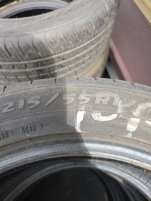 215/55 R17 letnie komplet 100zł