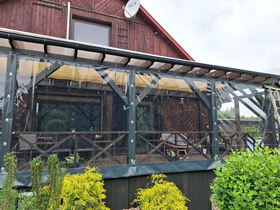 Plandeki na altany tarasy i wiaty | Na wymiar montaż nadruk wysyłka