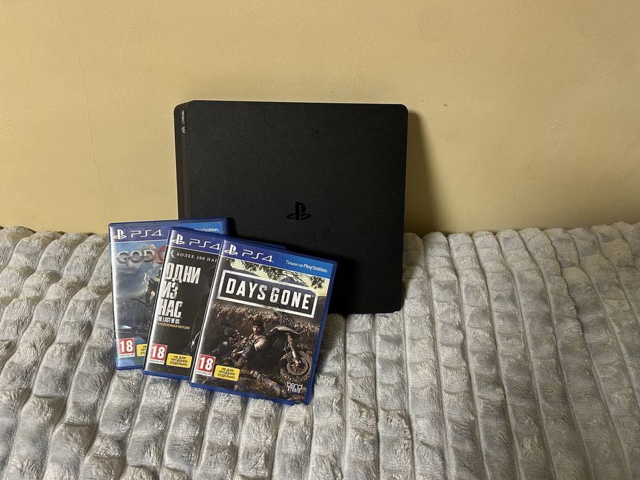 3 Гри! Ps4 1Tb | Playstation 4 Slim хороший стан