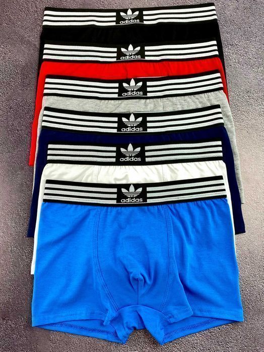 Чоловічі труси Adidas. Мужские боксеры Адидас, подарочный набор
