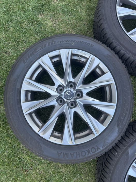 Oryginalne Koła aluminiowe 19cali Mazda CX-5 opony 2023r ponad 6mm