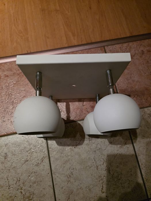 Plafon  sufitowy 4 punktowy biały sollux