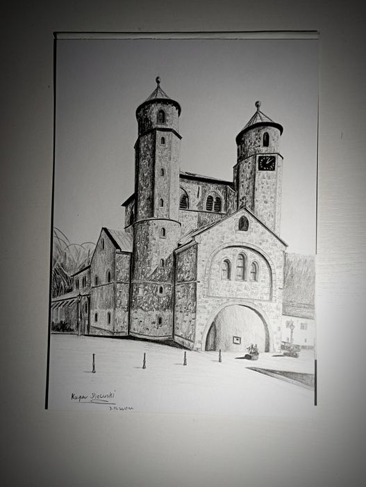 Sprzedam rysunek wykonany ołówkiem na formacie A4