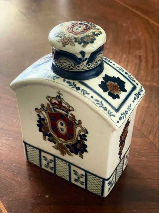 Frasco decorativo vintage Escudo Portugal