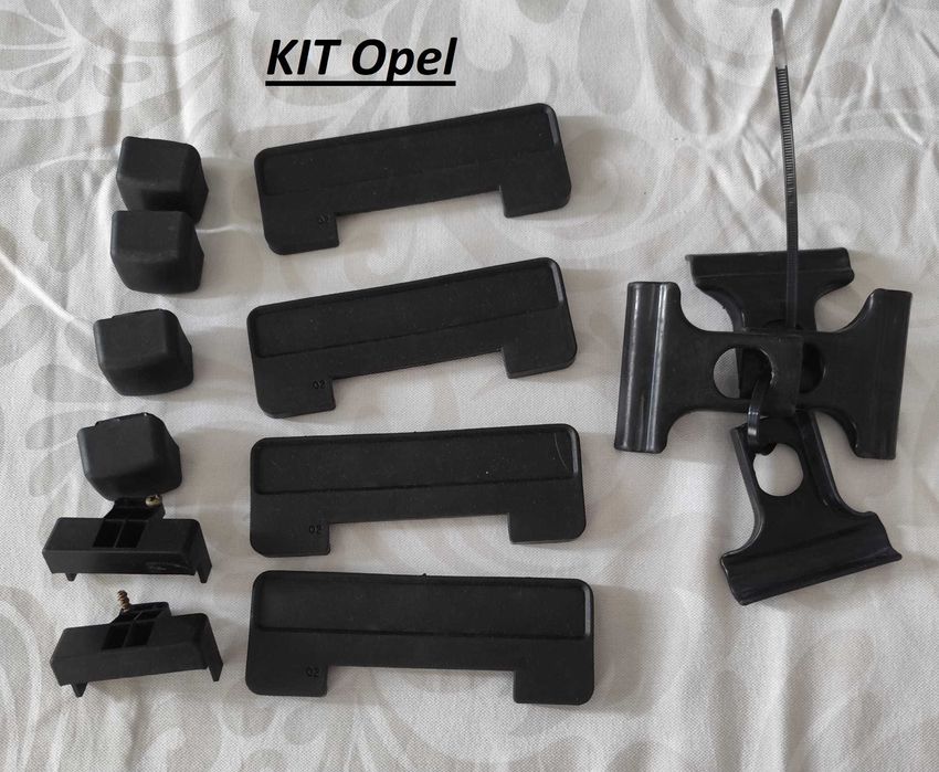 Barras tejadilho Norauto 108 cm + Thule Rapid System 754 + Thule Kit 1019