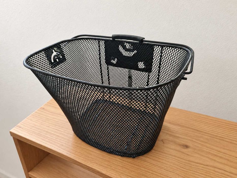 Cesta Metálica Frontal para Bicicleta