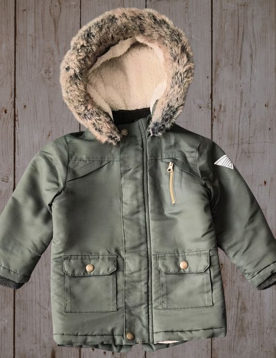 Тепла куртка для хлопчика, 98