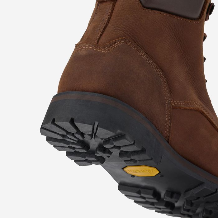 Botas de Caça Resistentes em Couro Crosshunt 510 HTG Castanho