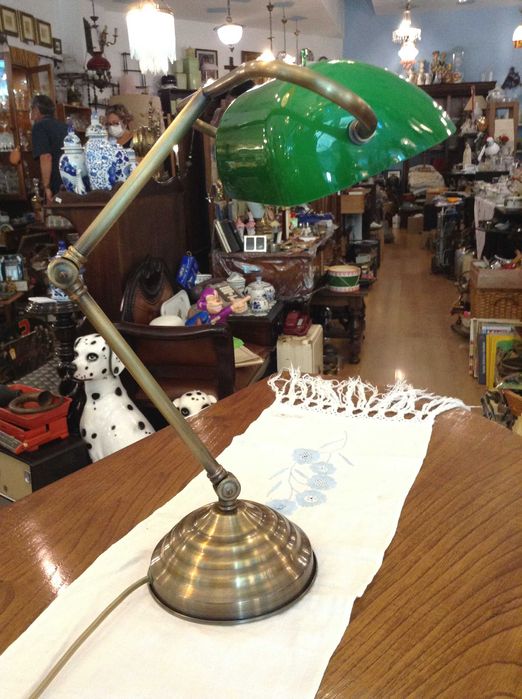 Candeeiro Banqueiro Articulado Mesa de secretária - Latão - Exclusivo