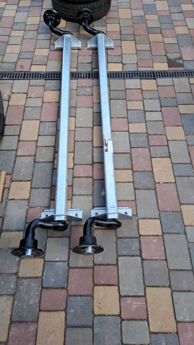 вісь на причіп балка торсіон кнот 4х98 на 750 кг кріплення для прицепа