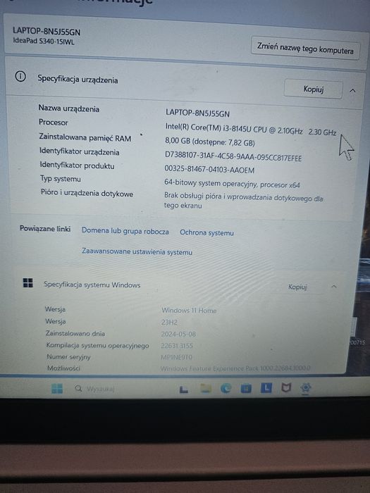 Lenovo IdeaPad S340-15IWL