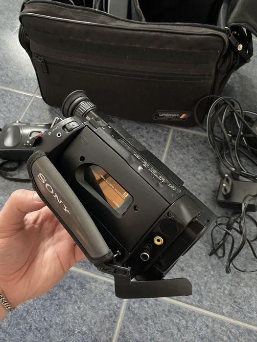 Maquina de filmar sony profissinal + Mala + câmera + acessorios