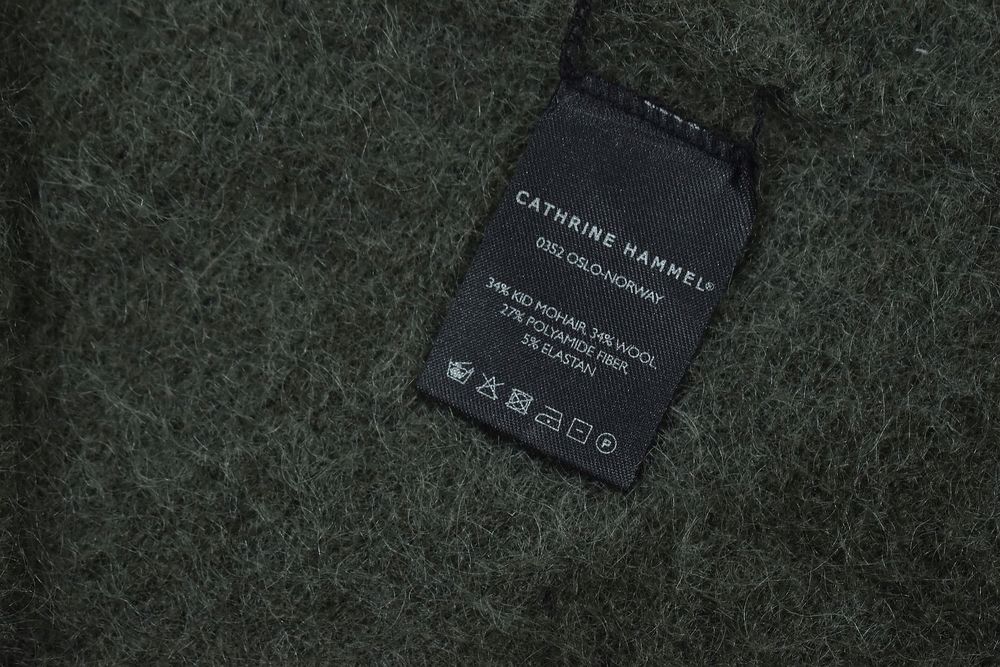 Cathrine Hammel Moherowe Ponczo / One Size