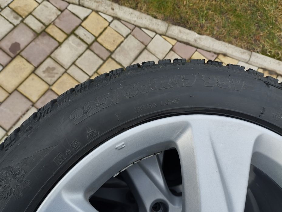 225 50 17 шини+ диски