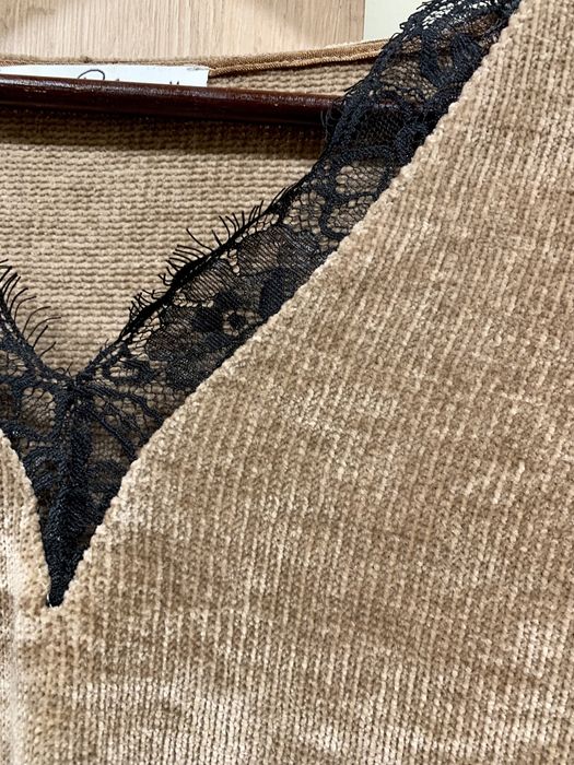 Велюровая кофта