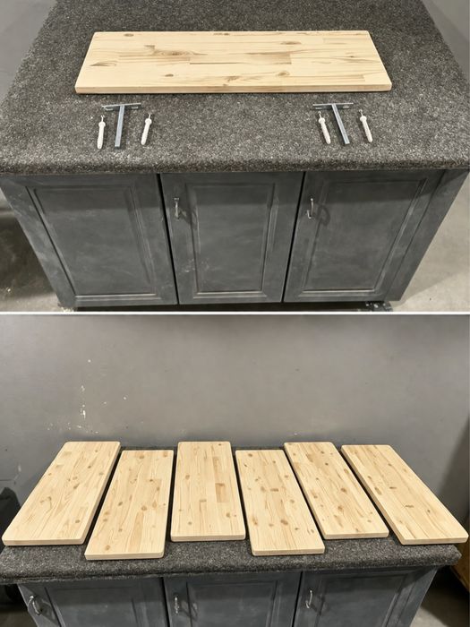 Parteleiras em pinho