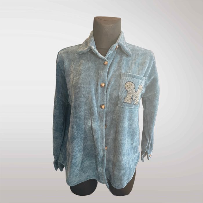 Koszula Damska Dzianina Beżowy